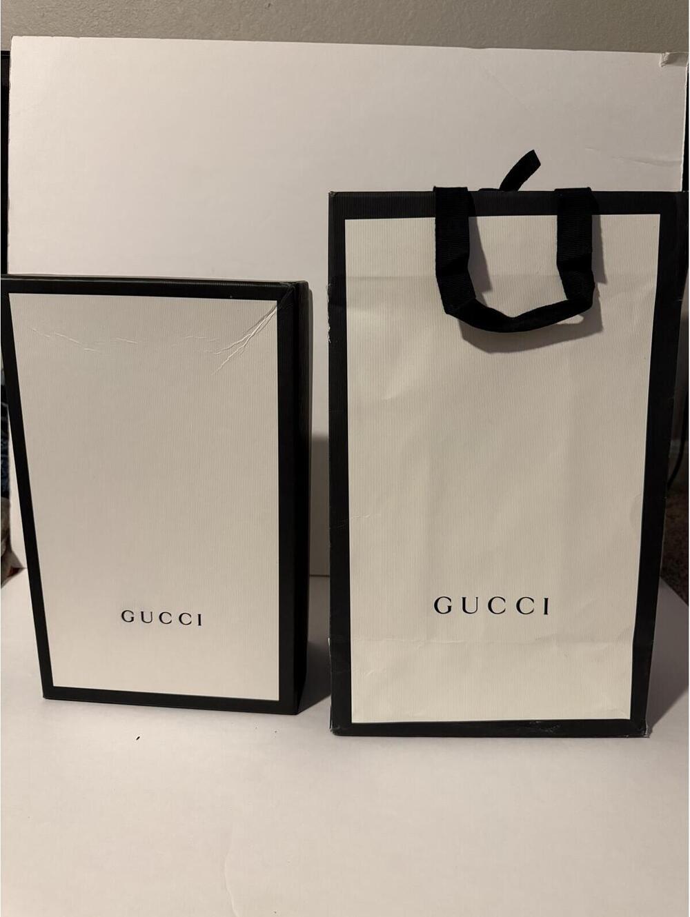 Gucci Box and Bag Packaging
